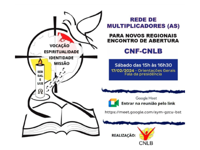 Cartaz da Abertura da Rede de Multiplicadores e Multiplicadoras do CNLB