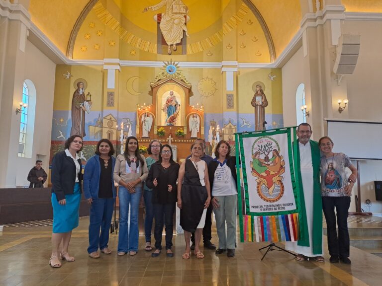 Ícone Jubilar do CNLB no Santuário Nossa Senhora dos Anjos em Itambacuri