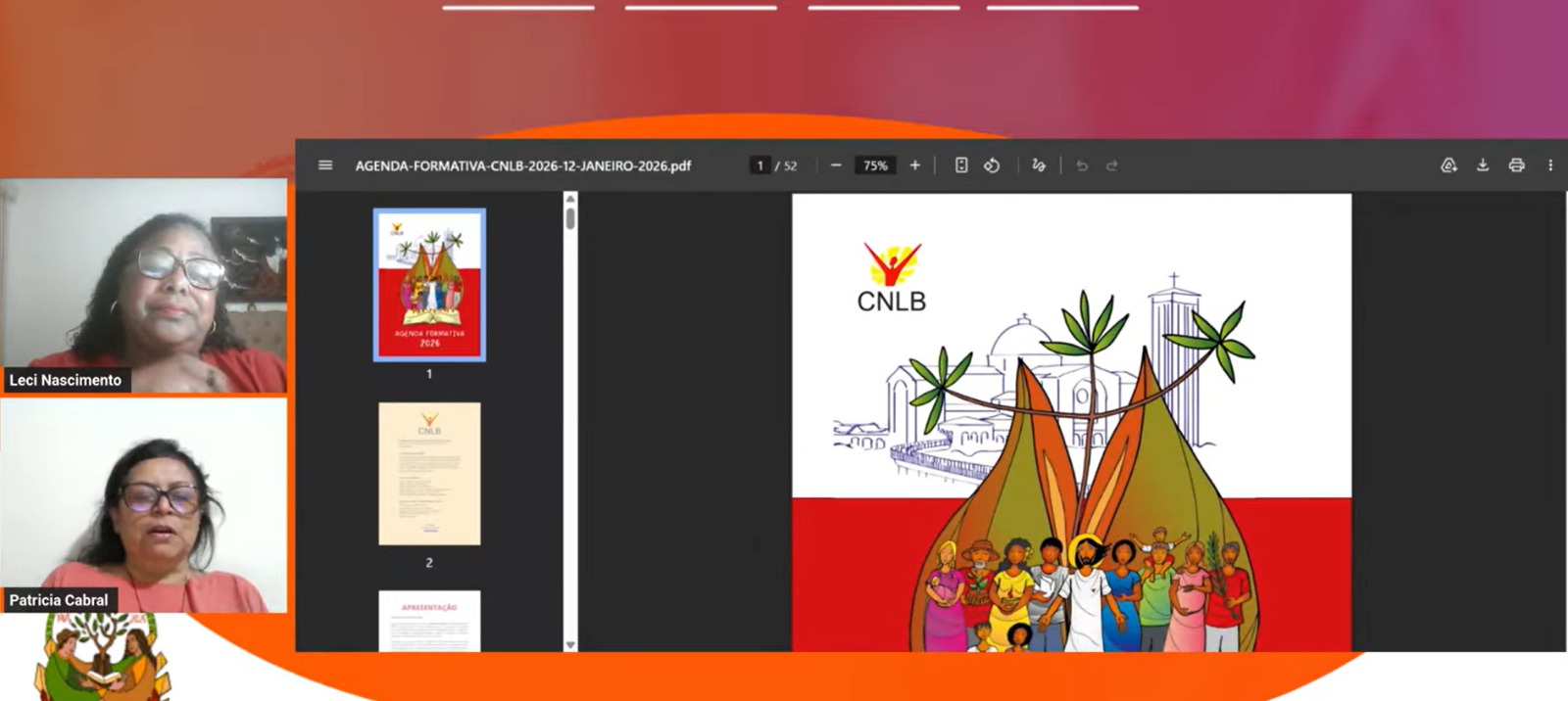 CNLB disponibiliza Agenda Formativa 2026 para download gratuito